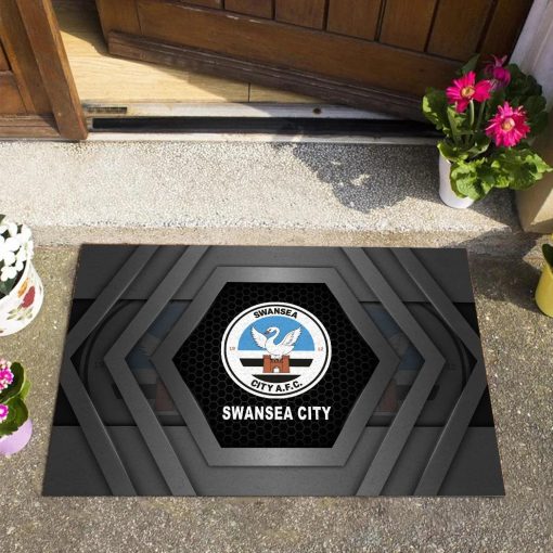 Swansea City AFC New Edition Rubber Doormat Swansea City AFC New Edition Rubber Doormat