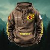 Watford FC Custom Name New Style Lace-Up Hoodie