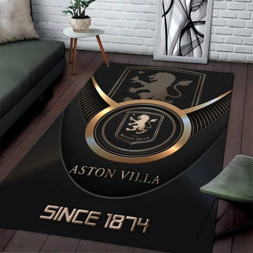 Aston Villa FC New Edition Floor Rug Aston Villa FC New Edition Floor Rug
