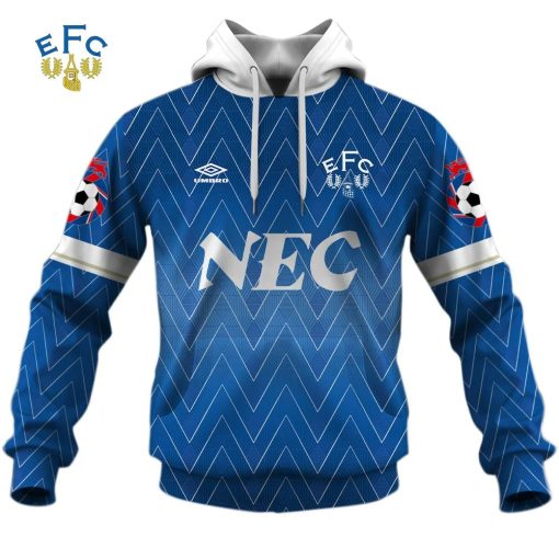 Everton FC Custom Name Number Vintage Daily Outfit