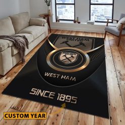 West Ham United FC New Edition Floor Rug