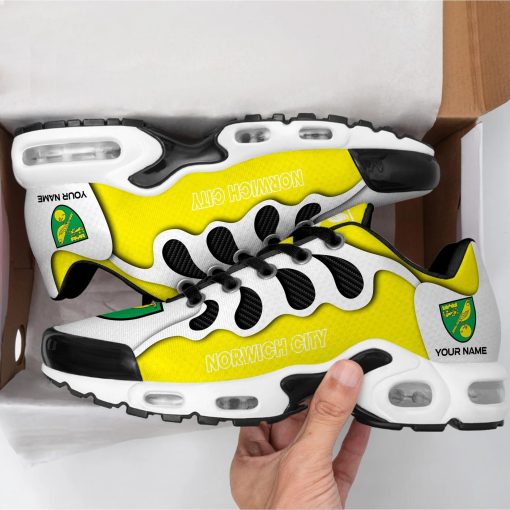 Norwich City FC Custom Name Air Max Plus Shoes