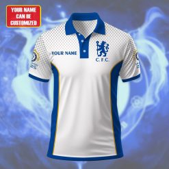Chelsea FC Custom Name FIFA Club World Cup 2025 Polo Shirt