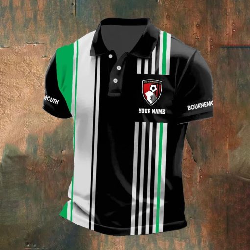 AFC Bournemouth Custom Name New Version Polo Shirt