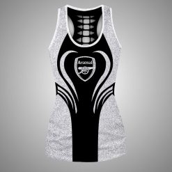 Arsenal FC Sports Edition Hollow Tank Top and Leggings