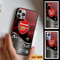 Arsenal FC Custom Name New Version Phone Case