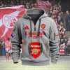 Arsenal FC New Version Quarter Zip Hoodie