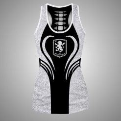 Aston Villa FC Sports Edition Hollow Tank Top and Leggings
