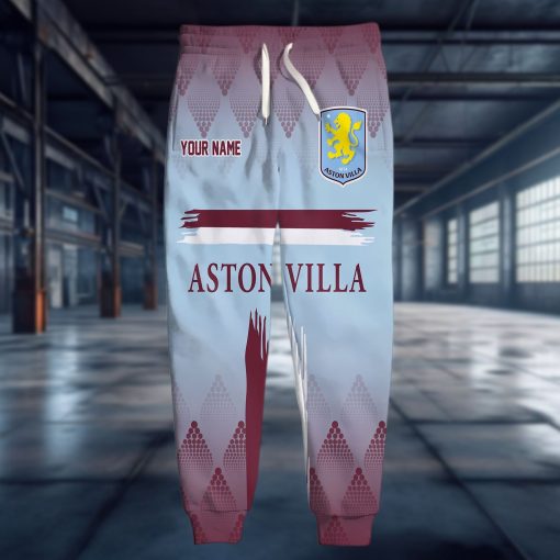 Aston Villa FC Custom Name New Edition Daily Fit Wear