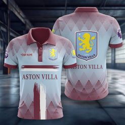 Aston Villa FC Custom Name New Edition Daily Fit Wear