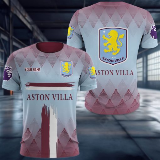 Aston Villa FC Custom Name New Edition Daily Fit Wear