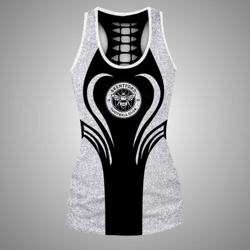 Brentford FC Sports Edition Hollow Tank Top and Leggings Brentford FC Sports Edition Hollow Tank Top and Leggings