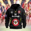 Brentford FC New Version Quarter Zip Hoodie