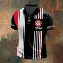 Brentford FC Custom Name New Version Polo Shirt