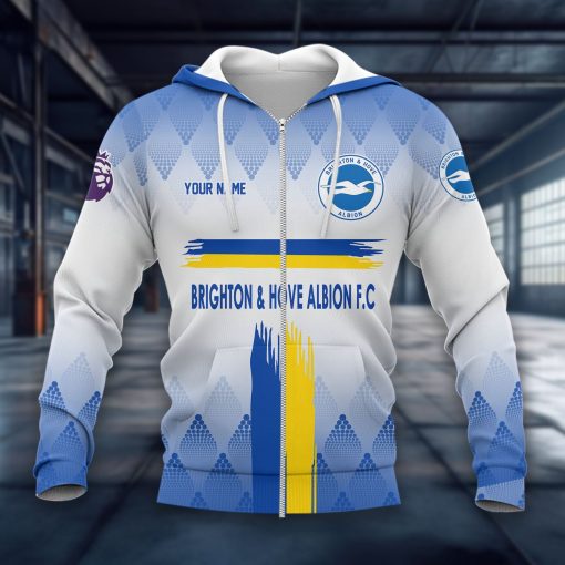 Brighton Hove Albion FC Custom Name New Edition Daily Fit Wear