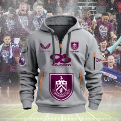 Burnley FC New Version Quarter Zip Hoodie