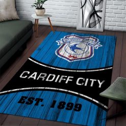 Cardiff City FC New Version Floor Rug