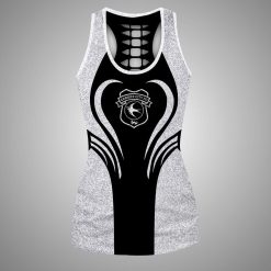 Cardiff City FC Sports Edition Hollow Tank Top and Leggings