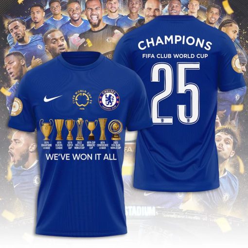 Chelsea FC Champions FIFA Club World Cup 2025 T-Shirt