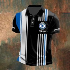 Chelsea FC Custom Name New Version Polo Shirt