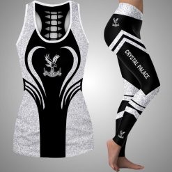 Crystal Palace FC Sports Edition Hollow Tank Top and Leggings