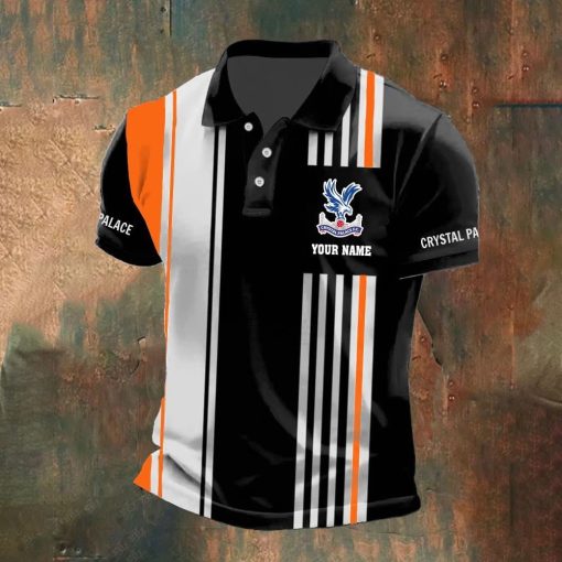 Crystal Palace FC Custom Name New Version Polo Shirt
