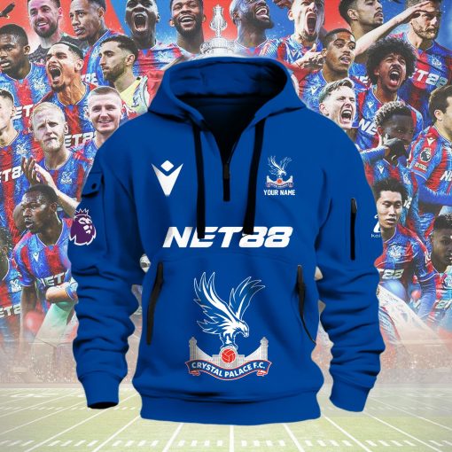 Crystal Palace FC New Version Quarter Zip Hoodie