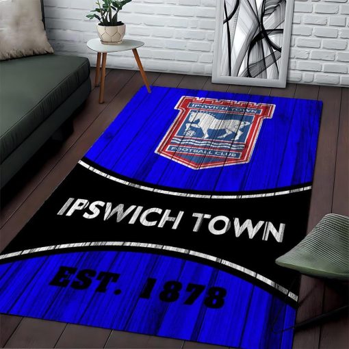 Ipswich Town FC New Version Floor Rug Ipswich Town FC New Version Floor Rug