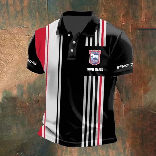 Ipswich Town FC Custom Name New Version Polo Shirt Ipswich Town FC Custom Name New Version Polo Shirt