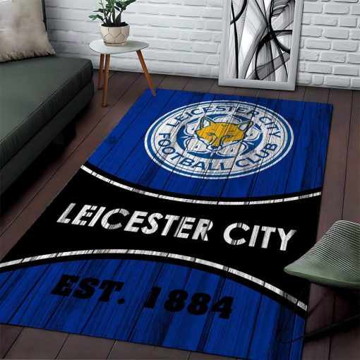 Leicester City FC New Version Floor Rug Leicester City FC New Version Floor Rug
