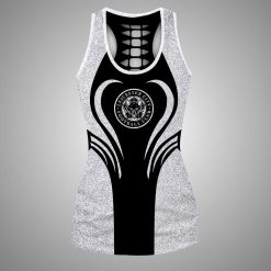 Leicester City FC Sports Edition Hollow Tank Top and Leggings