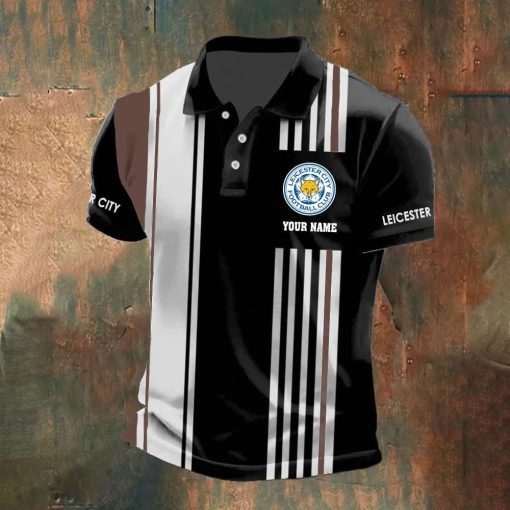Leicester City FC Custom Name New Version Polo Shirt