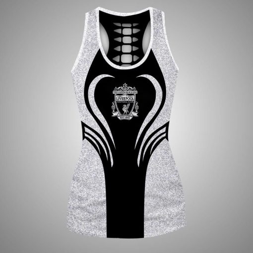 Liverpool FC Sports Edition Hollow Tank Top and Leggings Liverpool FC Sports Edition Hollow Tank Top and Leggings