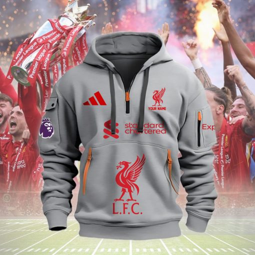 Liverpool FC New Version Quarter Zip Hoodie