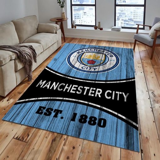 Manchester City New Version Floor Rug