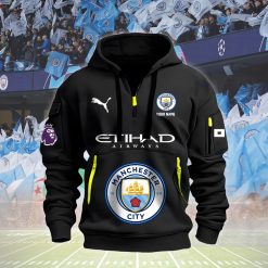 Manchester City New Version Quarter Zip Hoodie