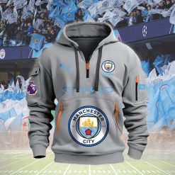 Manchester City New Version Quarter Zip Hoodie
