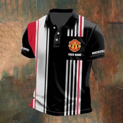 Manchester United Custom Name New Version Polo Shirt