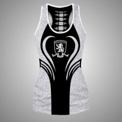 Middlesbrough FC Sports Edition Hollow Tank Top and Leggings