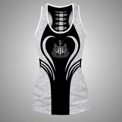 Newcastle United FC Sports Edition Hollow Tank Top and Leggings