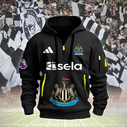 Newcastle United FC New Version Quarter Zip Hoodie