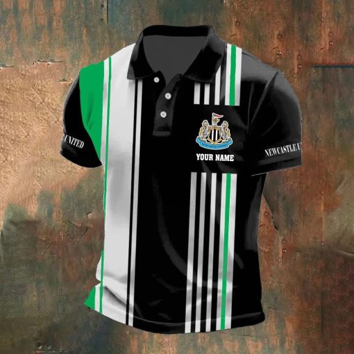 Newcastle United FC Custom Name New Version Polo Shirt Newcastle United FC Custom Name New Version Polo Shirt