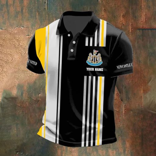 Newcastle United FC Custom Name New Version Polo Shirt Newcastle United FC Custom Name New Version Polo Shirt