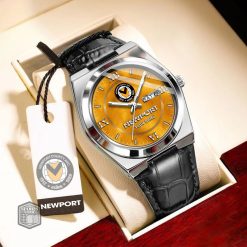 Newport County AFC Custom Name New Version Signature Watch