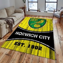 Norwich City FC New Version Floor Rug