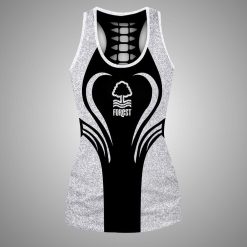 Nottingham Forest FC Sports Edition Hollow Tank Top and Leggings