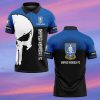 Sheffield Wednesday FC Custom Name New Edition Skull Polo Shirt