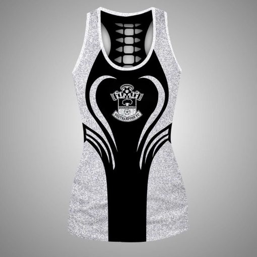 Southampton FC Sports Edition Hollow Tank Top and Leggings Southampton FC Sports Edition Hollow Tank Top and Leggings