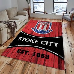 Stoke City FC New Version Floor Rug