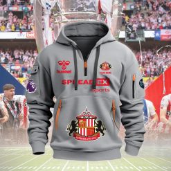 Sunderland AFC New Version Quarter Zip Hoodie